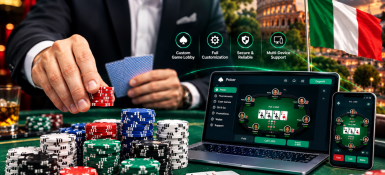 Turnkey Poker Solution Sigma Rome: Empowering iGaming Businesses