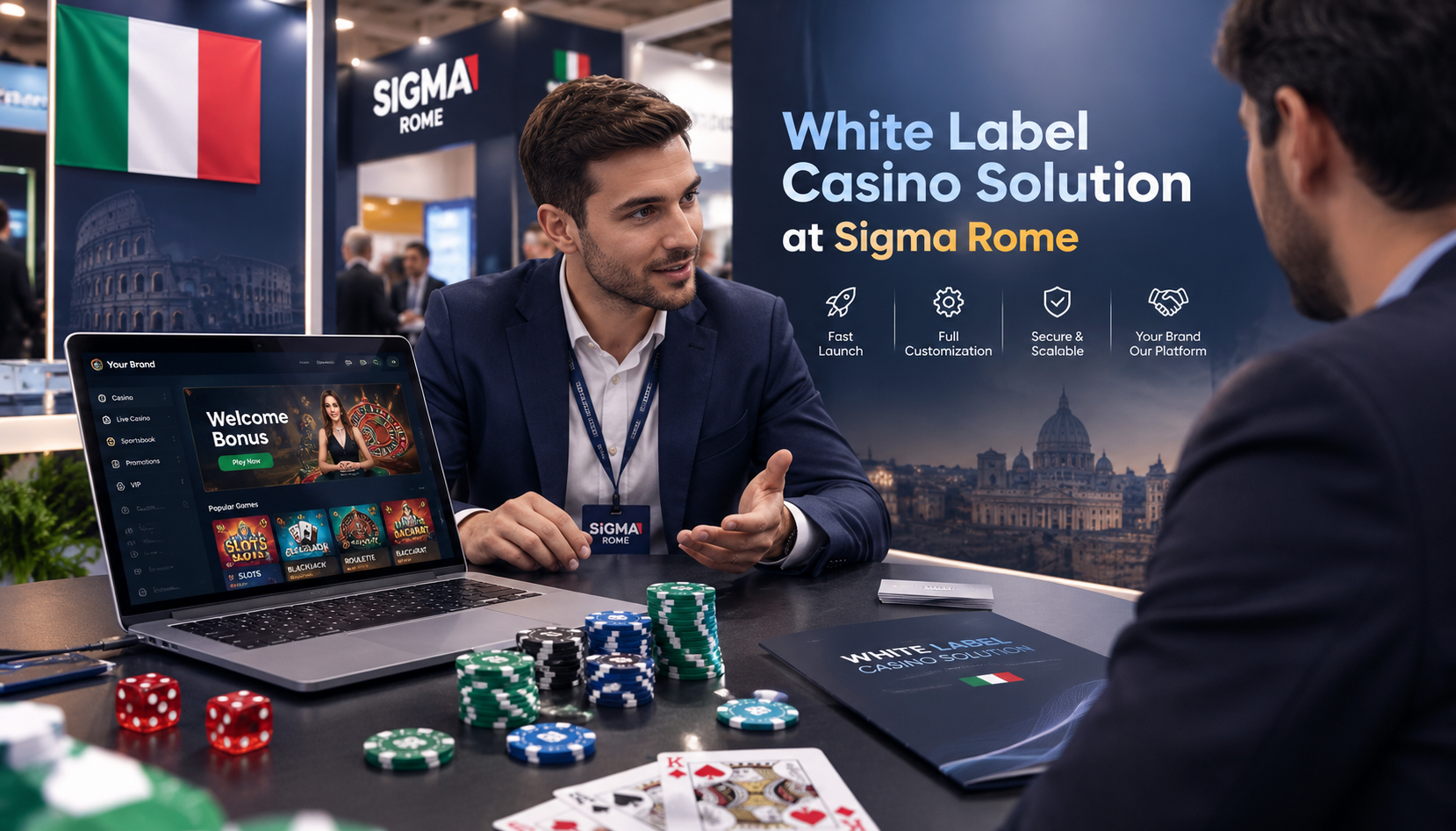 White Label Casino Solution at SiGMA Rome