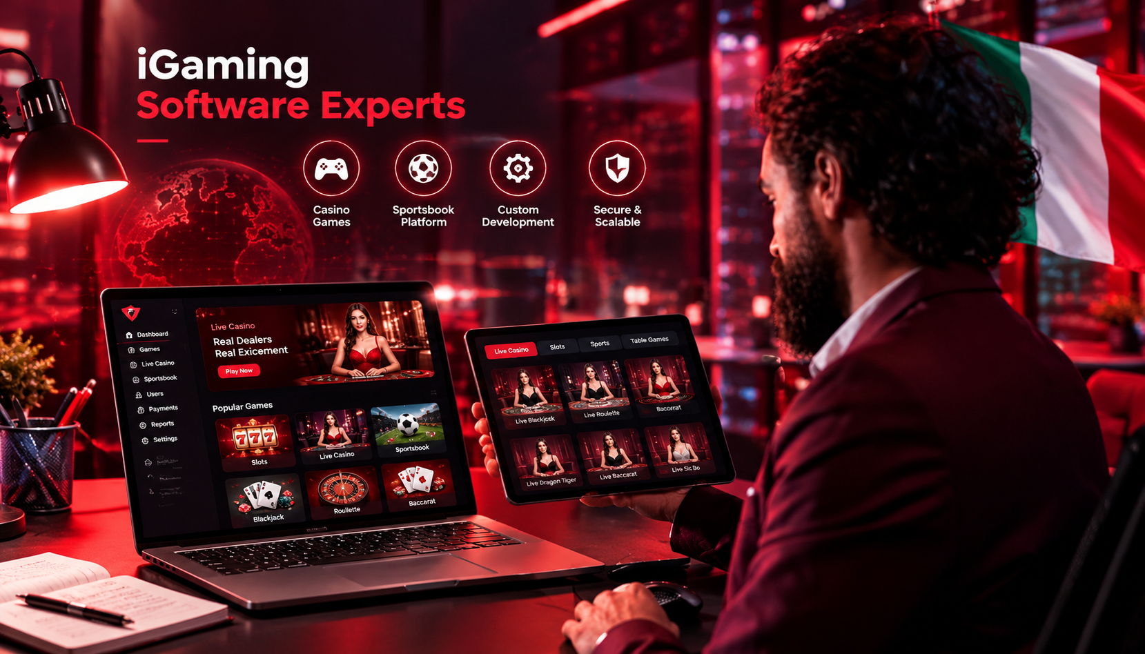 iGaming Software Experts in Italy